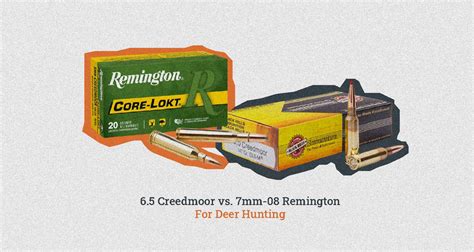 6 5 Creedmoor Vs 7mm 08 Remington Best For Deer Hunting