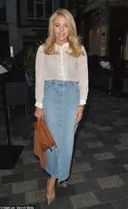 towie s lydia bright flashes her bra in chic semi sheer blouse in
