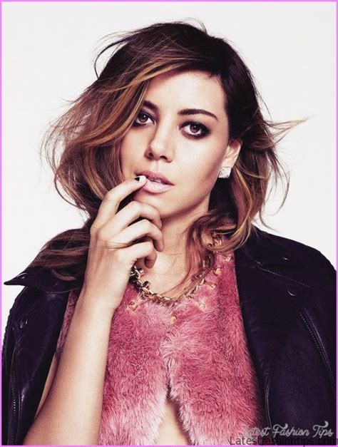 Aubrey Plaza Hairstyles And Makeup