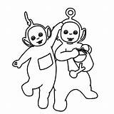 Laa Teletubbies Po Higher Coloring Than sketch template