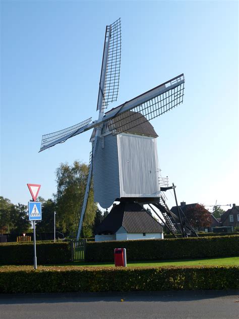 bergeijk standerdmolen le moulin lighthouses wind turbine dutch village backgrounds art