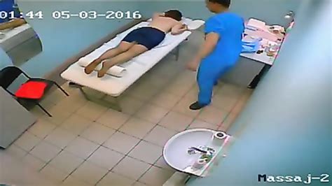 real hidden camera at a massage parlor