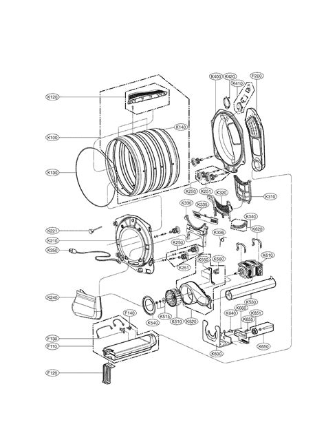 lg dlex8000w dryer parts sears partsdirect