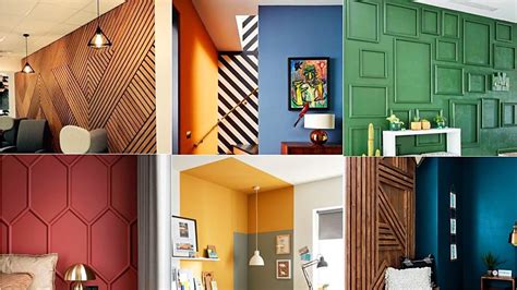 top  modern home wall designs  colourful  latest wall design   ideas  wall