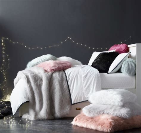 faux fur pillow covers from rh teen 600x564