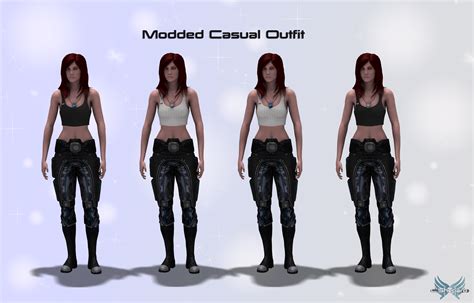 Mass Effect 3 Modded Casual Outfit V2 0 Released By