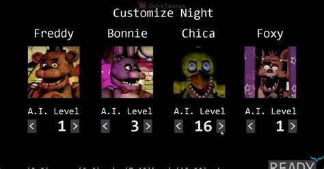 fnaf   animatronics darelospicy