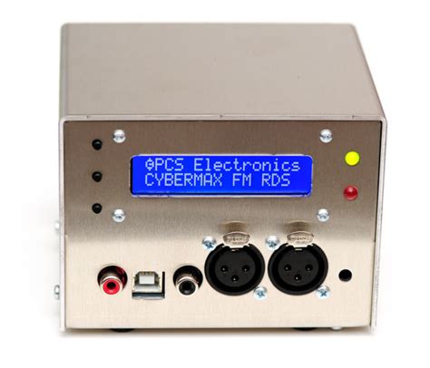 power fm transmitter  stereords  aesebu inputs