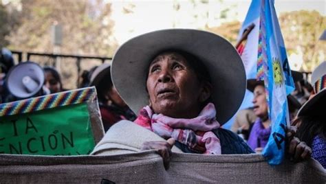 Argentina Indigenous Peoples Protest In Front Of Supreme Court News