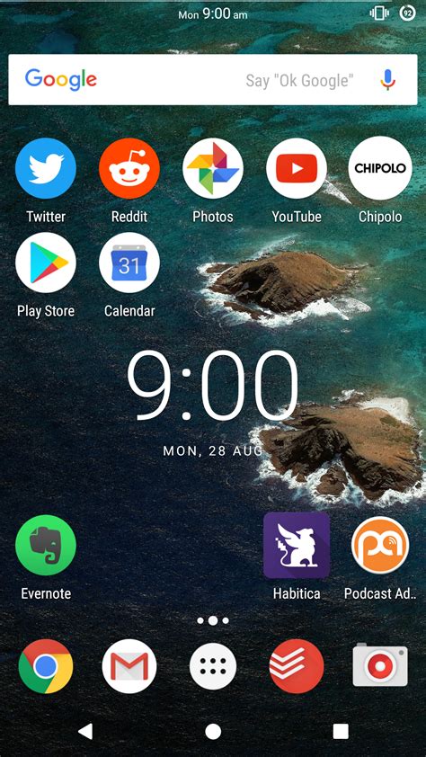 android home screen  nerdy student