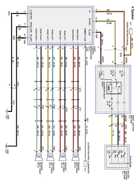 ford escape radio wiring diagram collection wiring collection