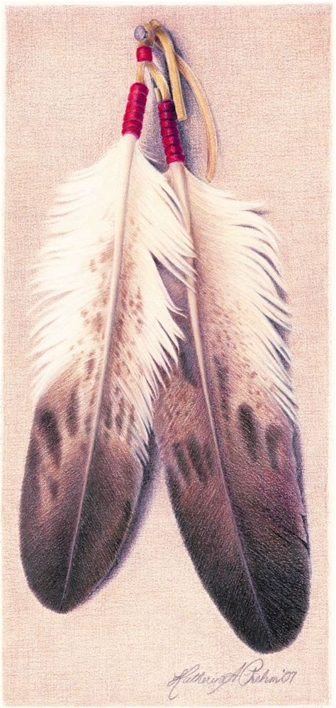 eagle feather tattoos ideas  pinterest native feather