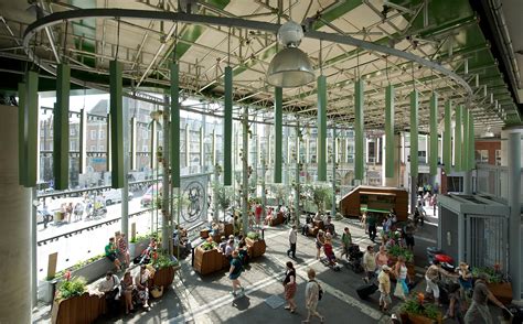 market hall borough market  dla architecture