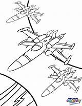 Wing Wars Star Coloring Pages Drawing Getcolorings Getdrawings sketch template
