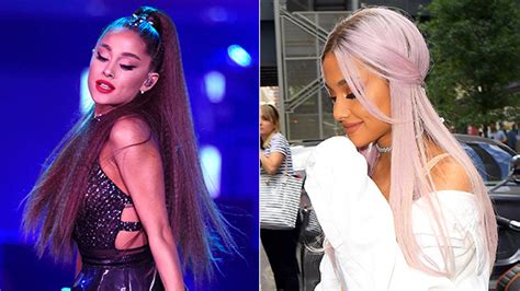 Ariana Grande’s Purple Hair — Dyes Lilac And Looks Gorgeous