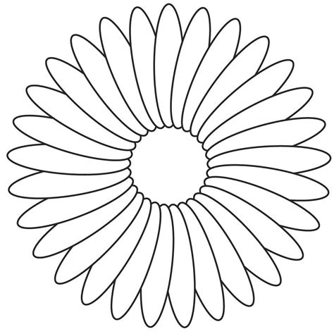 printable flower coloring pages clip art library