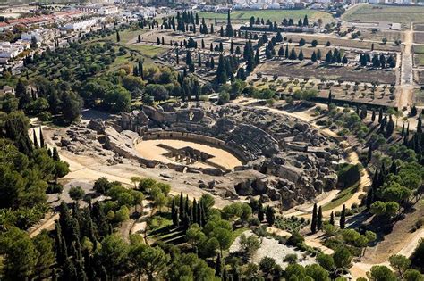 conjunto arqueologico de italica web oficial de turismo de andalucia