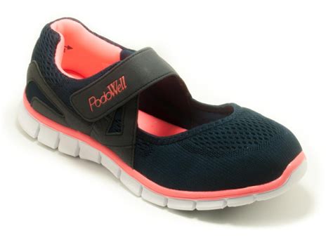 wide toe box shoes boshoes  women podowell vaucluse navy podexpert discontinued merrell
