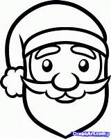 Santa Draw Face Kids Step Drawing Christmas Claus Easy Cartoon Coloring Stuff Quotes Color Dragoart Popular Steps Coloringhome sketch template