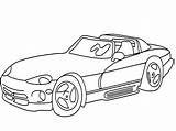 Coloring Car Pages Gambar sketch template