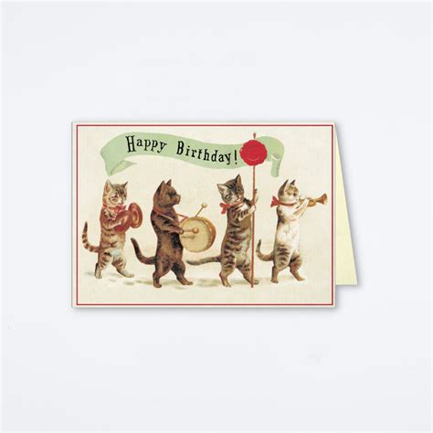 Happy Birthday Cats Card — Archer Paper Goods