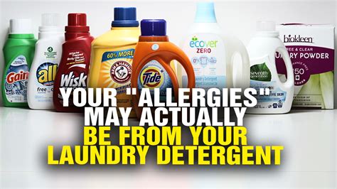 allergies  caused   laundry detergent video