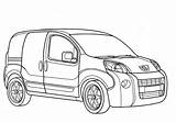Peugeot Imprimer Ohbq Bipper Coloriages sketch template