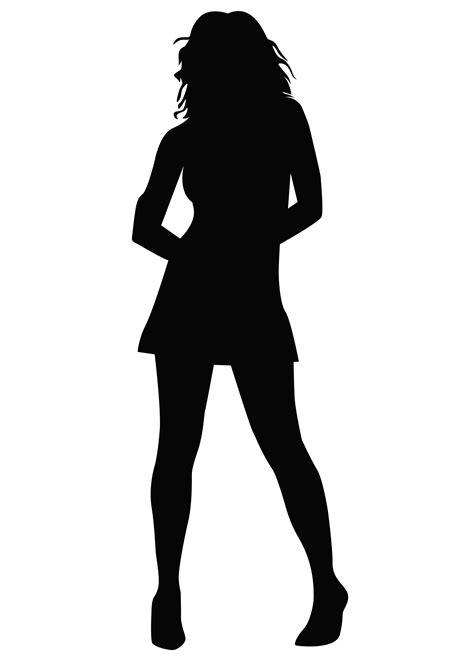 female clipart shadow female shadow transparent     webstockreview