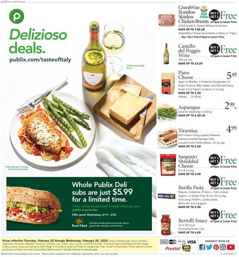 publix current weekly ad   frequent adscom