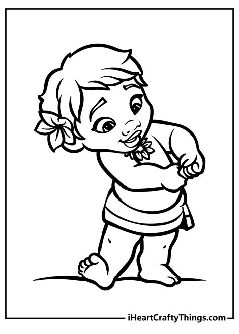 moana coloring pages  printable templates