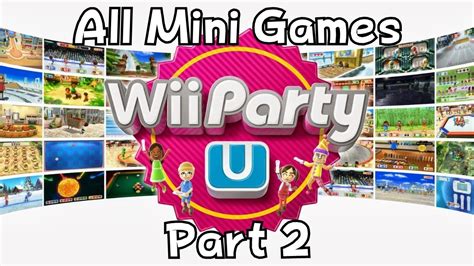 wii party   mini games part  youtube