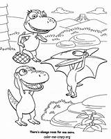 Dinosaur Coloring4free Colorear Tren Dinosaurios sketch template