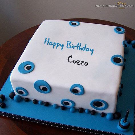 cuzzo  generated  blue birthday cake  boys