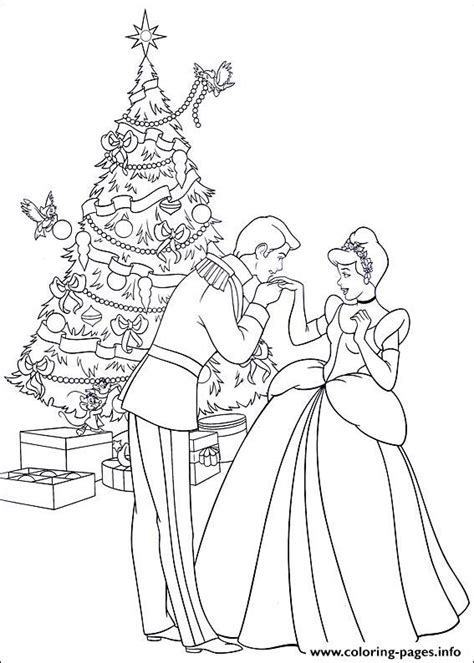 princess christmas  coloring pages printable