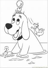Coloring Clifford Pages Print Comments Pdf Ages sketch template