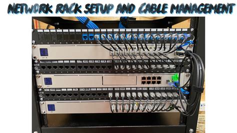 server rack cabinet cable management