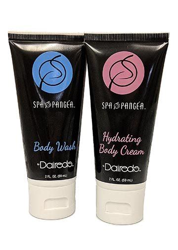 body cream body wash travel combo daireds salon spa pangea