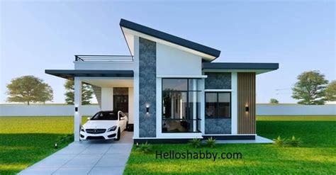 simple elegant house design  roof deck   bedrooms    helloshabbycom interior