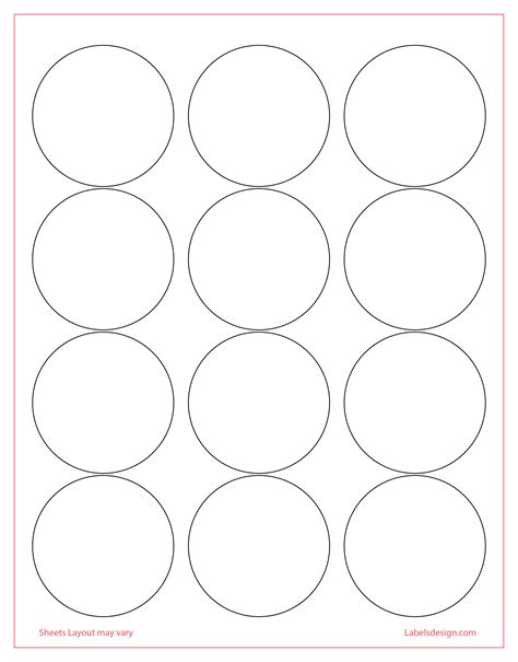 printable circle templates