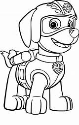 Rocky Coloring Patrol Paw Pages Color Getcolorings Getdrawings Printable sketch template