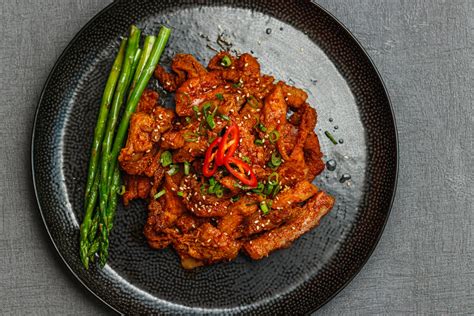 korean spicy pork bbq meat  gourmet korea