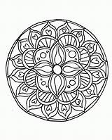 Coloring Mandala Pages Buddhist Popular sketch template