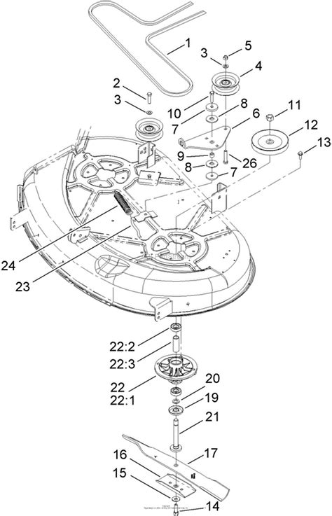 toro  timecutter  riding mower  sn   parts diagram