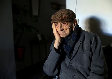 worlds oldest man celebrates  birthday   glass  milk