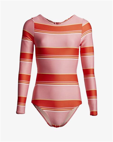 tanlines bodysuit one piece swimsuit for women billabong