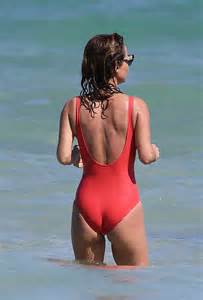 Giada De Laurentiis Sizzles In A Red Swimsuit And More