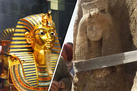 King Tutankhamun Discovery Statue Of Lost Queen Grandma