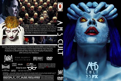 american horror story cult season    custom dvd covers