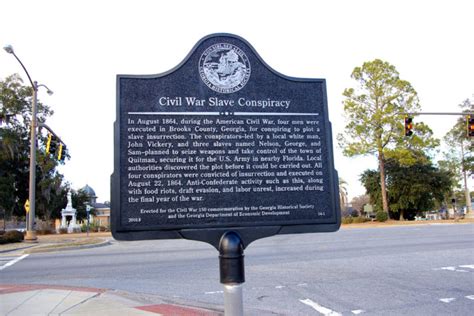 Civil War Slave Conspiracy Georgia Historical Society