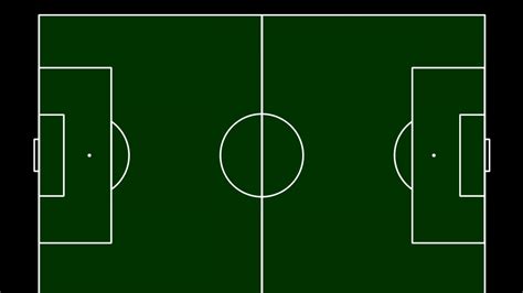 soccer pitch layout clipart